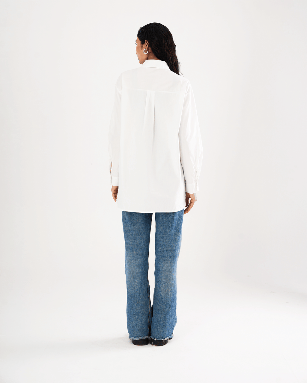 Selene - Lightweight Cotton Shirt With  Embroidery