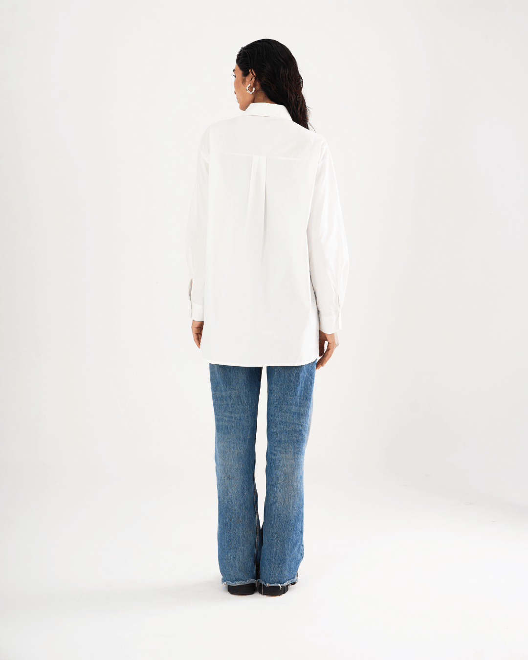 Selene - Lightweight Cotton Shirt With  Embroidery